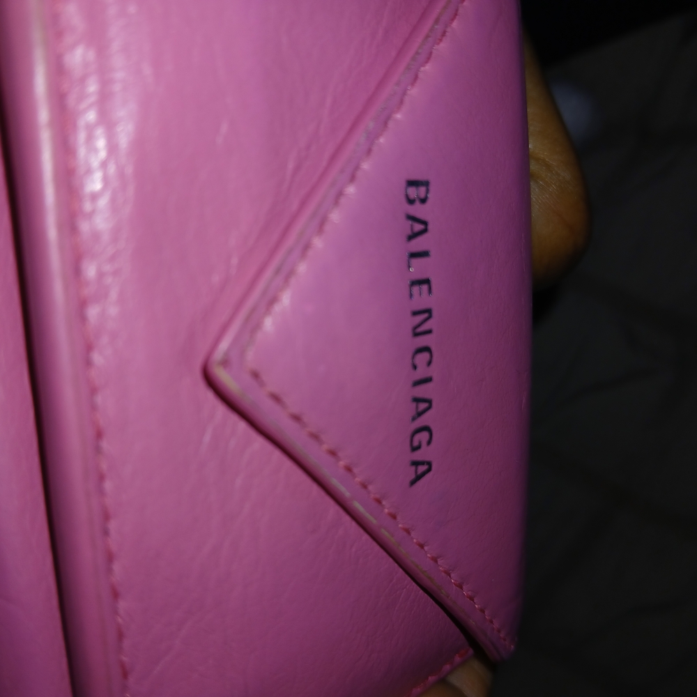 Balenciaga Vibrant Pink Leather Wallet - Picture 15 of 16